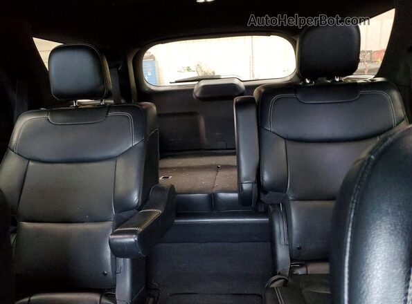 1FM5K8GC2LGA77507 2020 FORD EXPLORER Black Rear seats view