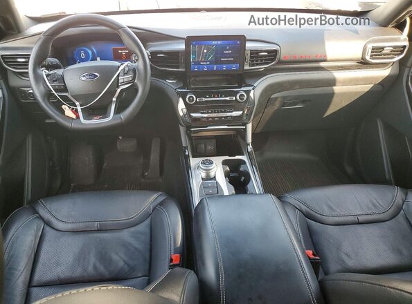 1FM5K8GC2NGA24454 2022 FORD EXPLORER White წინა პანელის ხედი