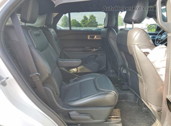 1FM5K8GC2NGA24454 2022 FORD EXPLORER White უკანა სალონის ხედი