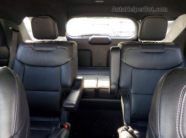1FM5K8GC2NGA24454 2022 FORD EXPLORER White უკანა სავარძლების ხედი