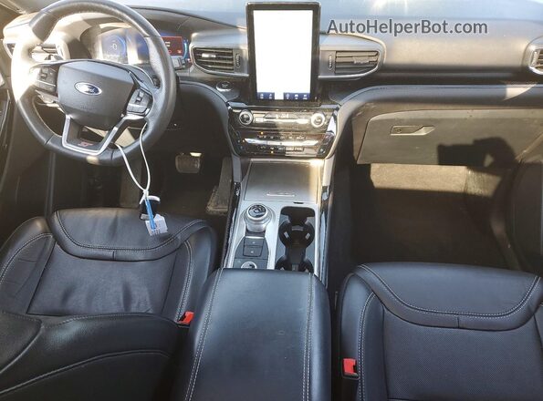 1FM5K8GC2RGA16358 2024 FORD EXPLORER Gray Առջևի վահանակի տեսք