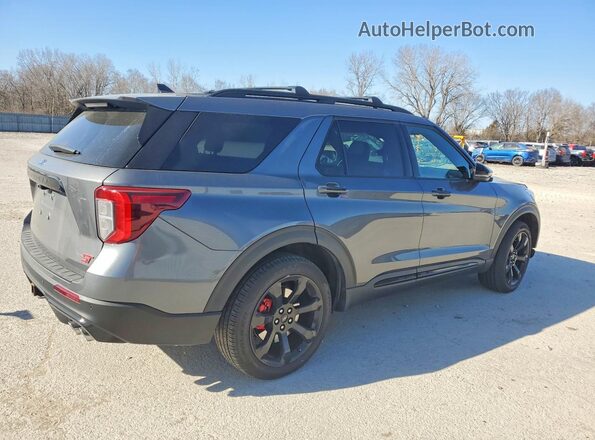 1FM5K8GC2RGA16358 2024 FORD EXPLORER Gray Հետևի աջ
