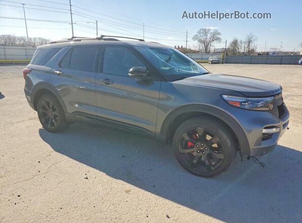 1FM5K8GC2RGA16358 2024 FORD EXPLORER Gray Առջևի աջ