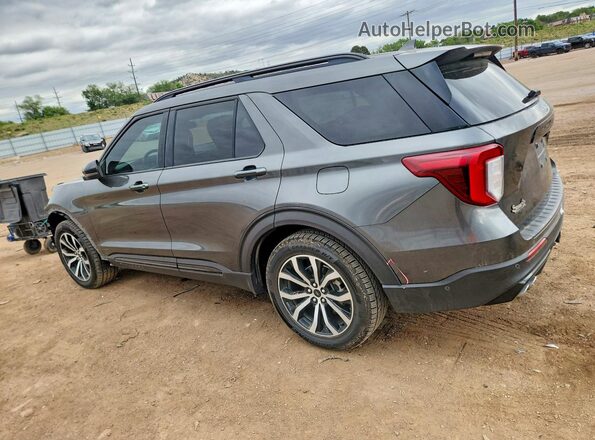 1FM5K8GC3LGA02783 2020 FORD EXPLORER Серый Задняя левая четверть