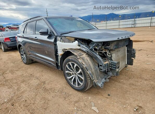 1FM5K8GC3LGA02783 2020 FORD EXPLORER Серый Передняя правая четверть