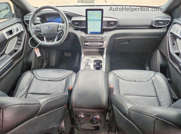 1FM5K8GC3LGA02783 2020 FORD EXPLORER Серый Вид панели приборов