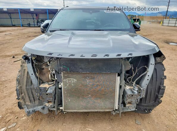 1FM5K8GC3LGA02783 2020 FORD EXPLORER Серый Вид спереди