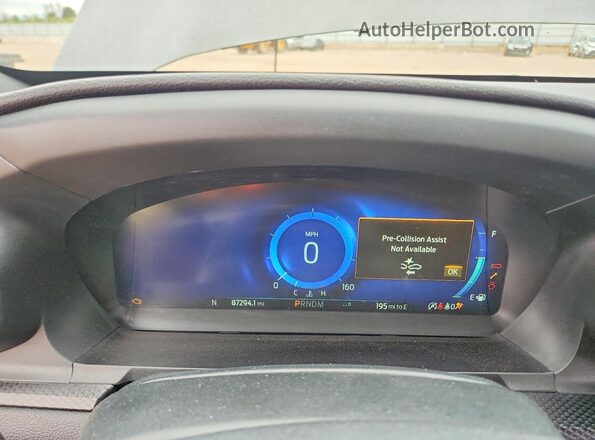 1FM5K8GC3LGA02783 2020 FORD EXPLORER Серый Вид щитка приборов
