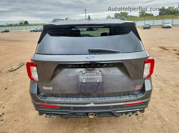 1FM5K8GC3LGA02783 2020 FORD EXPLORER Серый Вид сзади