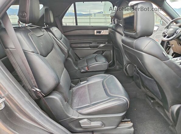 1FM5K8GC3LGA02783 2020 FORD EXPLORER Серый Вид задней части салона