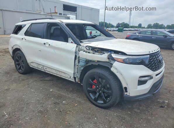 1FM5K8GC3MGC41395 2021 FORD EXPLORER White Front right