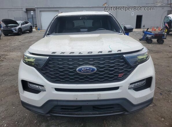 1FM5K8GC3MGC41395 2021 FORD EXPLORER White Front view