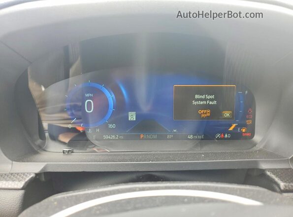 1FM5K8GC3MGC41395 2021 FORD EXPLORER White Instrument cluster view
