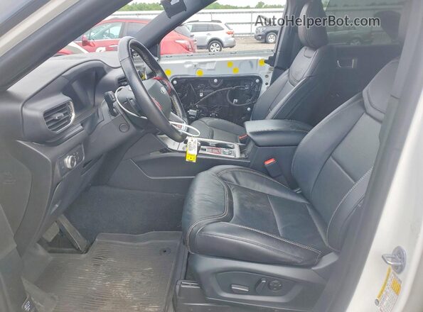 1FM5K8GC3MGC41395 2021 FORD EXPLORER White Front interior view