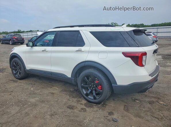 1FM5K8GC3MGC41395 2021 FORD EXPLORER White Rear left