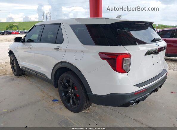 1FM5K8GC3NGB89137 2022 FORD EXPLORER Белый Задняя левая четверть