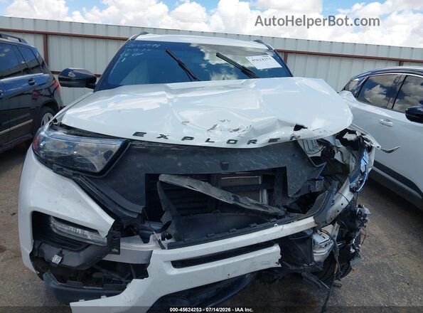 1FM5K8GC3PGA02935 2023 FORD EXPLORER White Vista del cuadro de instrumentos