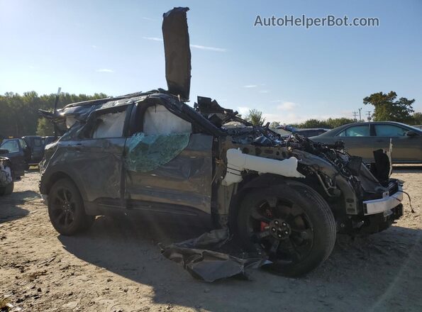 1FM5K8GC3PGA29388 2023 FORD EXPLORER Gray Front right