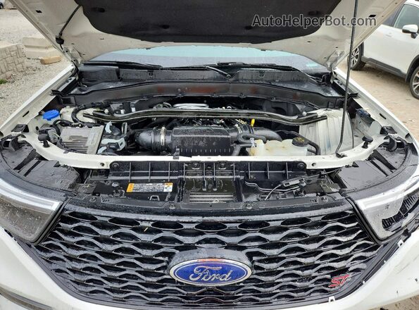 1FM5K8GC3RGA22122 2024 FORD EXPLORER White Շարժիչի բաժամունքի տեսք