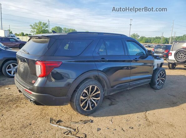1FM5K8GC5LGA51953 2020 FORD EXPLORER Black Rear right