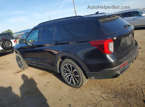 1FM5K8GC5LGA51953 2020 FORD EXPLORER Black Rear left