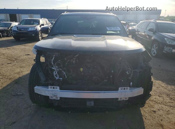 1FM5K8GC5LGA51953 2020 FORD EXPLORER Black Front view