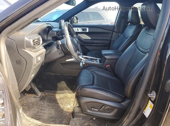 1FM5K8GC5LGA51953 2020 FORD EXPLORER Black Front interior view