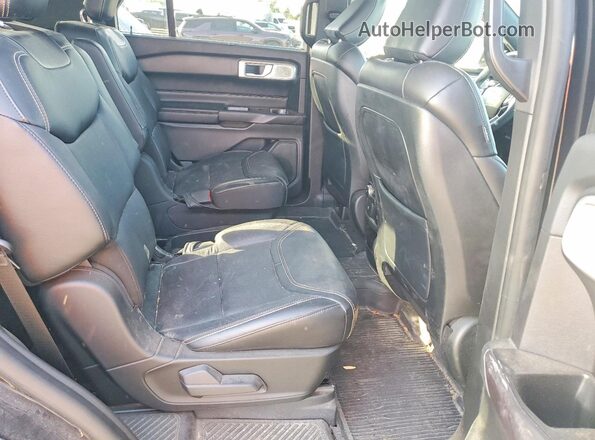 1FM5K8GC5LGA51953 2020 FORD EXPLORER Black Rear interior view