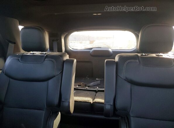1FM5K8GC5LGA51953 2020 FORD EXPLORER Black Rear seats view