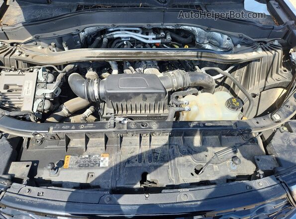 1FM5K8GC5LGA54139 2020 FORD EXPLORER Blue Widok komory silnika