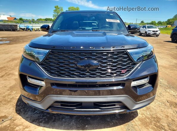 1FM5K8GC5MGA69175 2021 FORD EXPLORER Black Vista frontal