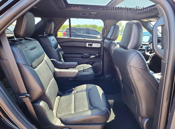 1FM5K8GC5MGA69175 2021 FORD EXPLORER Black Vista interior trasera
