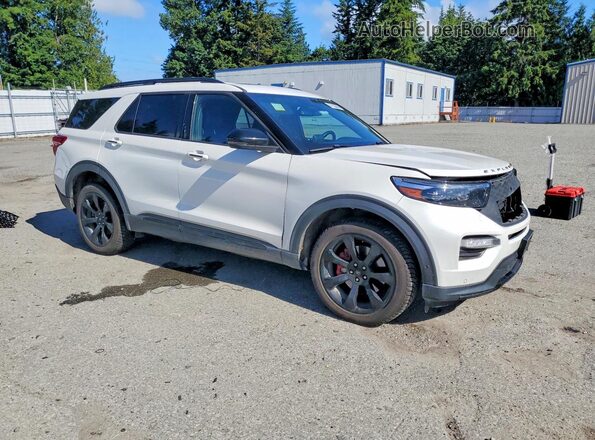 1FM5K8GC5NGA06191 2022 FORD EXPLORER White Delantero derecho