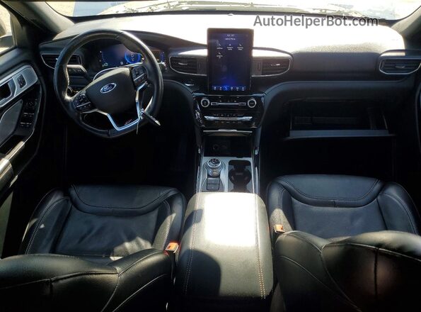 1FM5K8GC5NGA06191 2022 FORD EXPLORER White Vista del salpicadero