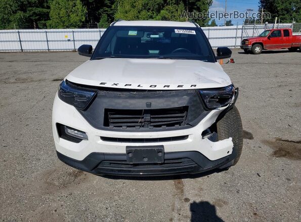 1FM5K8GC5NGA06191 2022 FORD EXPLORER White Vista frontal