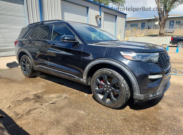 1FM5K8GC6LGA17150 2020 FORD EXPLORER Черный Передняя правая четверть