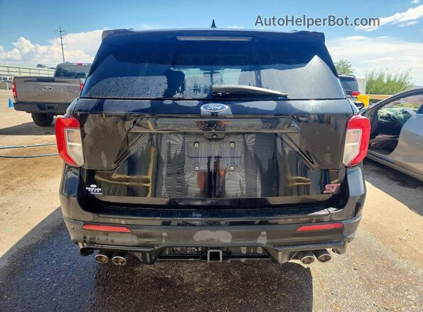 1FM5K8GC6LGA17150 2020 FORD EXPLORER Черный Вид сзади