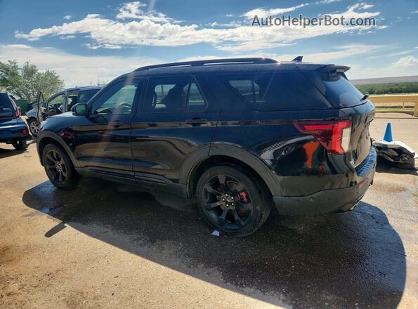 1FM5K8GC6LGA17150 2020 FORD EXPLORER Черный Задняя левая четверть