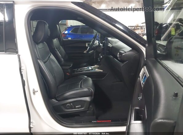 1FM5K8GC6LGB41516 2020 FORD EXPLORER White Vista interior delantera