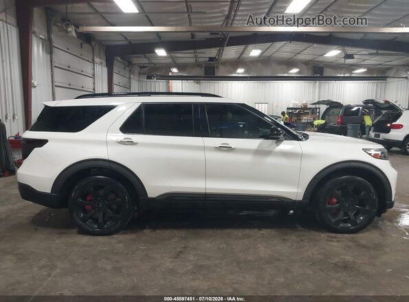 1FM5K8GC6LGB41516 2020 FORD EXPLORER White Vista interior trasera