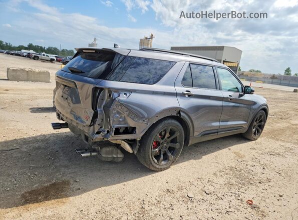 1FM5K8GC6MGC48986 2021 FORD EXPLORER Gray Tył prawy