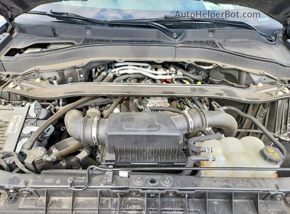 1FM5K8GC6MGC48986 2021 FORD EXPLORER Gray Widok komory silnika