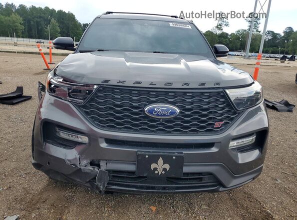 1FM5K8GC7LGA41165 2020 FORD EXPLORER Угольный Вид спереди