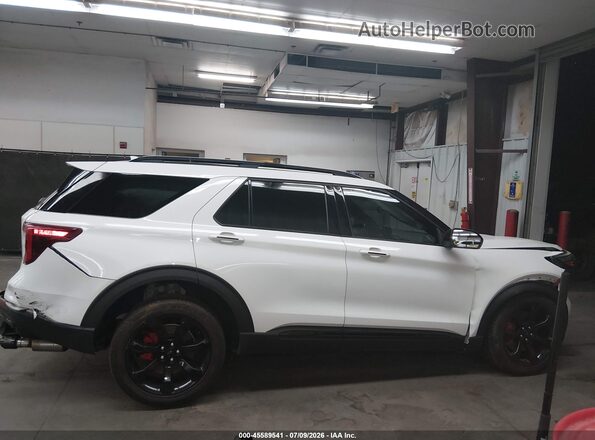 1FM5K8GC7LGA92858 2020 FORD EXPLORER White Vista interior trasera