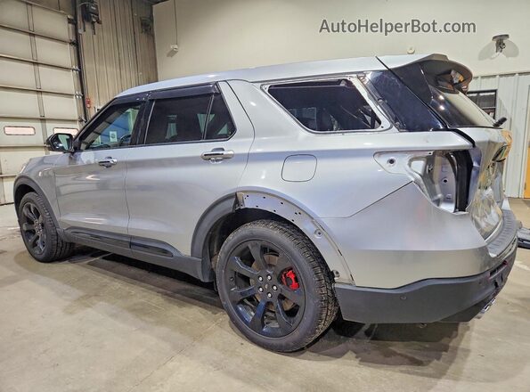 1FM5K8GC7MGA41698 2021 FORD EXPLORER Silver უკანა მარცხენა
