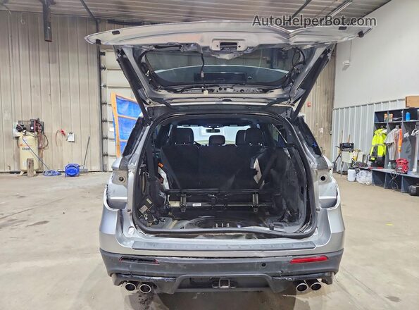 1FM5K8GC7MGA41698 2021 FORD EXPLORER Silver უკანა ხედი