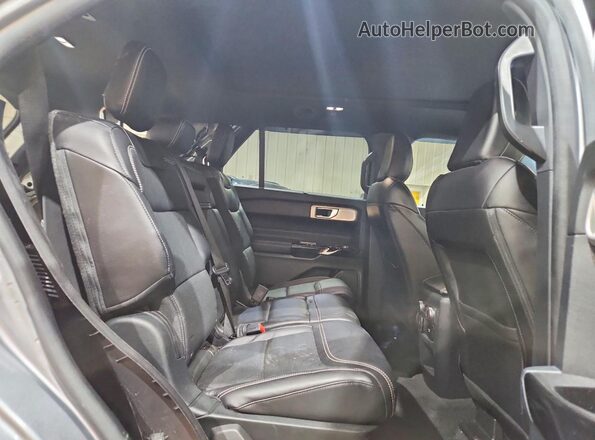 1FM5K8GC7MGA41698 2021 FORD EXPLORER Silver უკანა სალონის ხედი