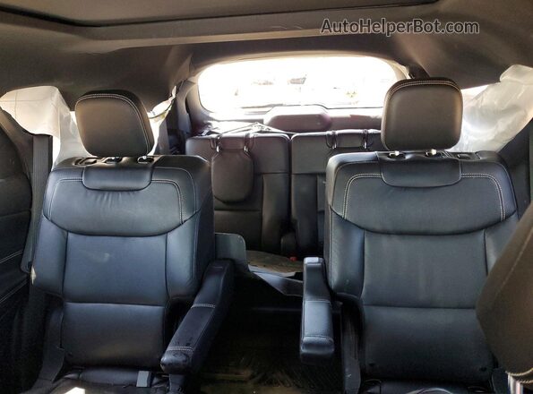 1FM5K8GC7MGB28856 2021 FORD EXPLORER Blue Вид задніх сидінь