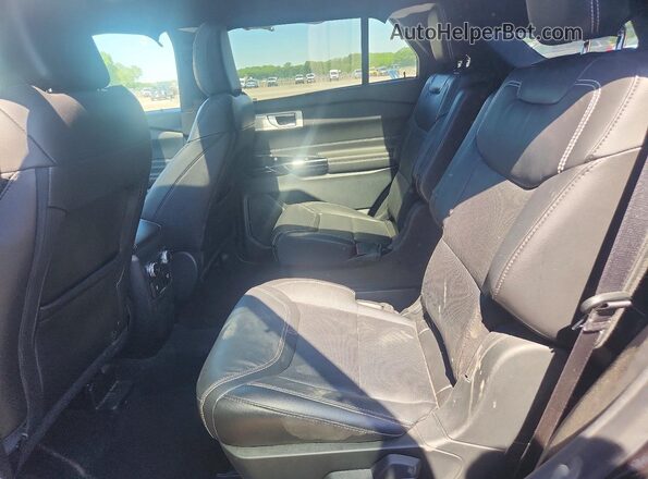 1FM5K8GC7PGA14845 2023 FORD EXPLORER Черный Вид задней части салона
