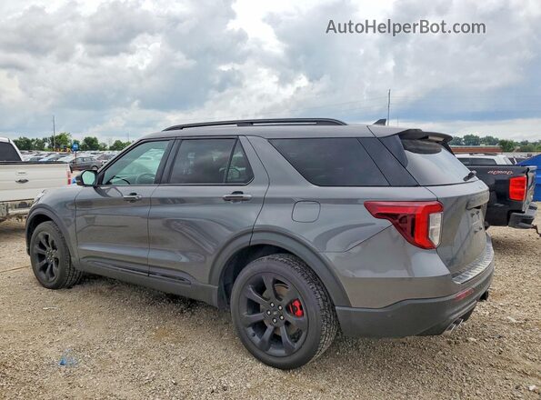 1FM5K8GC8NGA90507 2022 FORD EXPLORER Gray უკანა მარცხენა